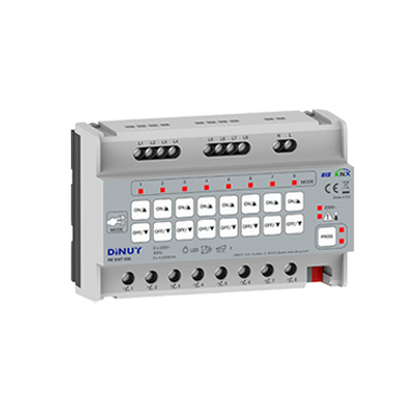 Product of the Month: Dinuy Introduces the 8-Channel RLC+LED Dimming Actuator