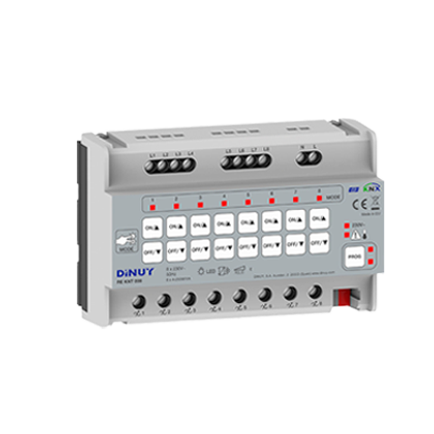 Product of the Month: Dinuy Introduces the 8-Channel RLC+LED Dimming Actuator