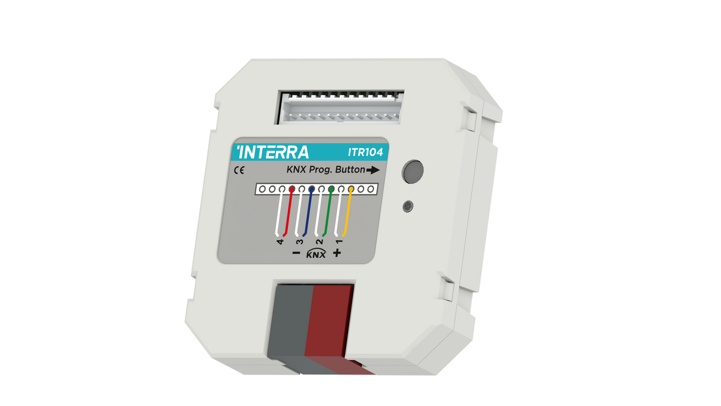 4 CHANNEL KNX PUSH BUTTON INTERFACE